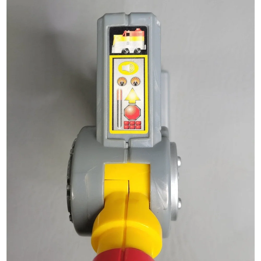 Fisher-Price GeoTrax Pacific Chief Train Engine Remote Control Red Yellow